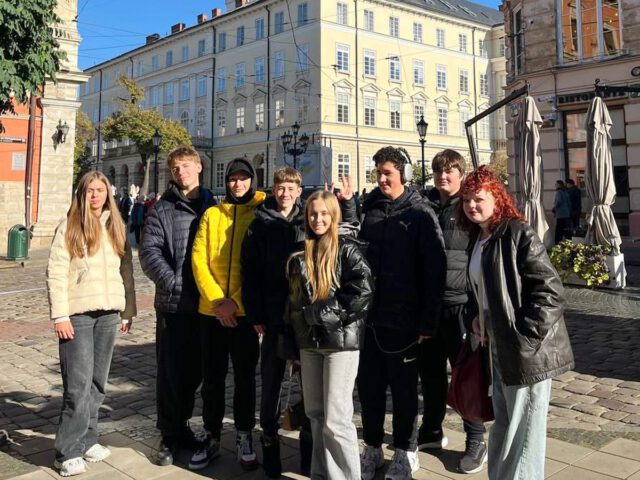 Вікенд у Львові: учні 9-х класів ліцею досліджували місто Лева